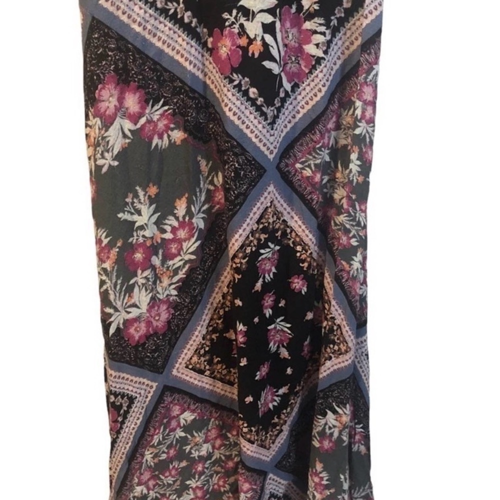Free People Pink and Purple Patterned Maxi Dress - Picture 4 of 9